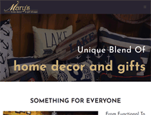 Tablet Screenshot of marysgiftshoppe.com